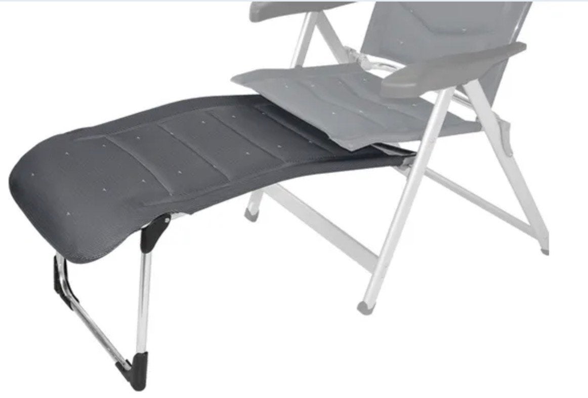 Te koop Crespo R-215/40 Deluxe inklapbare voetensteun, Ophalen, Zo goed als nieuw, Campingstoel
