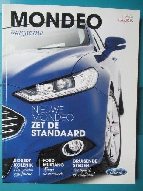Mondeo Magazine - Nieuwe Mondeo zet de standaard, Ford, Nieuw, Diverse auteurs, Ophalen of Verzenden