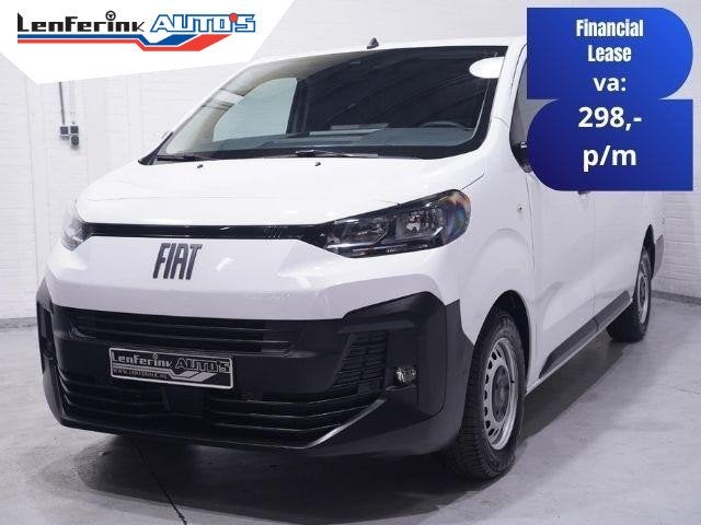 Fiat Scudo 2.0 Diesel 145 pk Aut. L3 Navi, Camera Airco, Cru, Auto's, Parkeersensor, Stof, Gebruikt, 4 cilinders