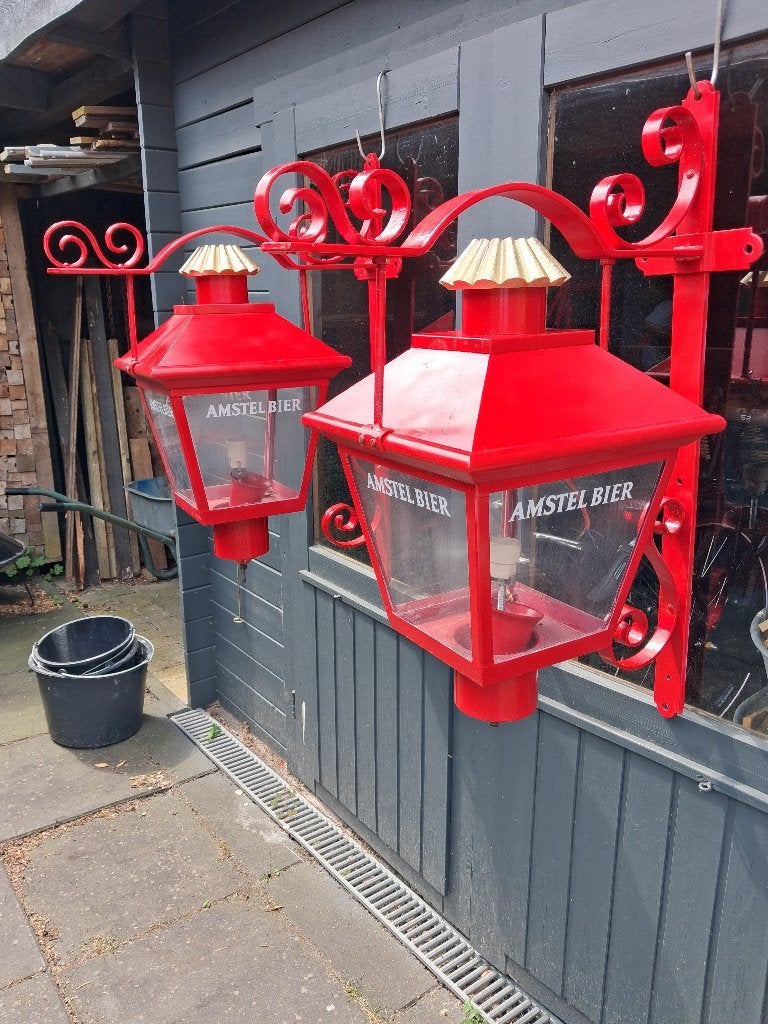Buitenlamp Cafe, Ophalen, Gebruikt, Staal, Wandlamp