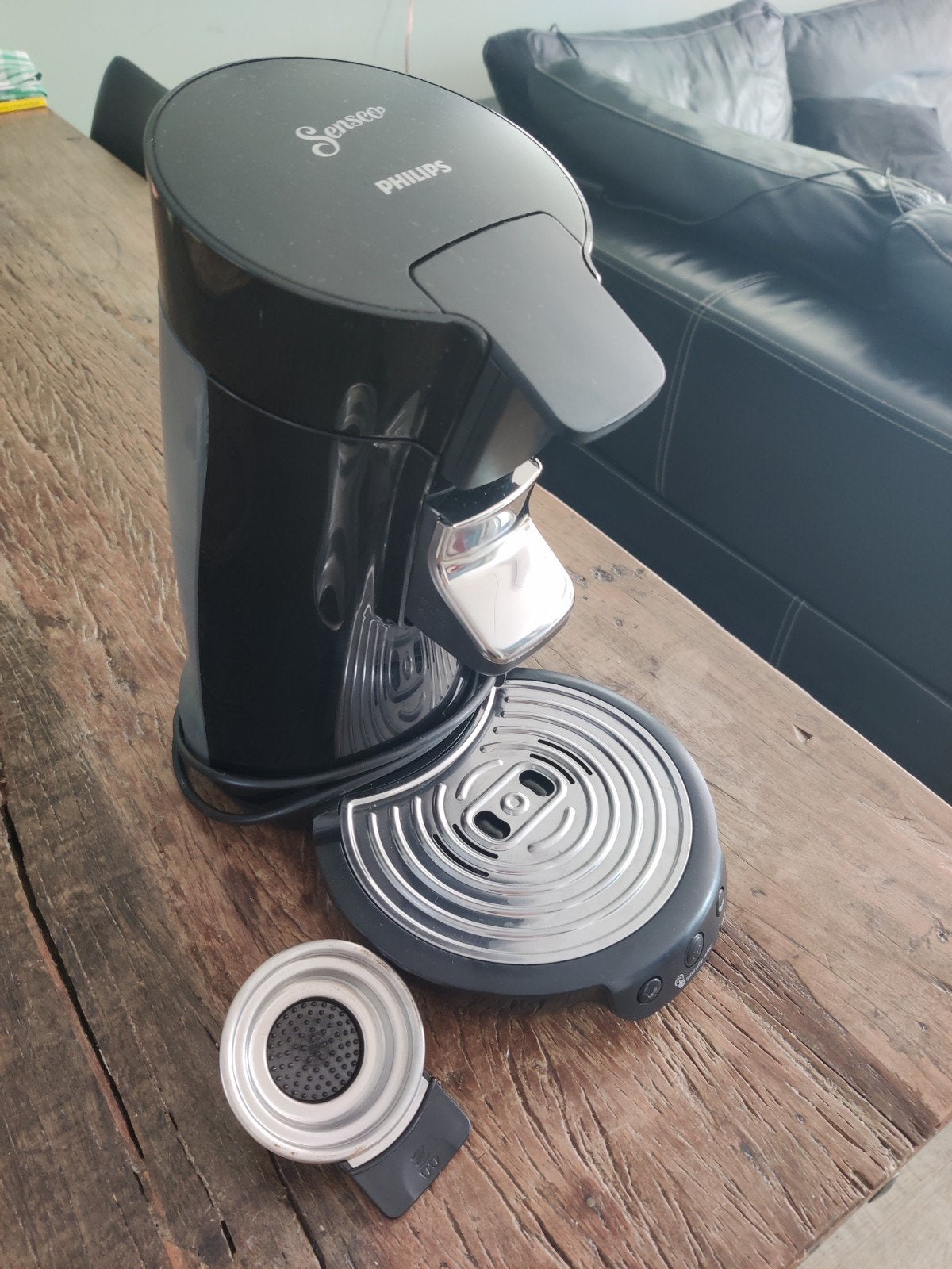 Philips Senseo Original Koffiepadapparaat Zwart, Koffiepads en cups, Gebruikt, Koffiemachine, Ophalen of Verzenden