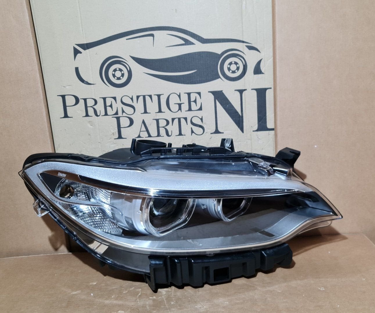 Koplamp BMW 2 Serie F22 F23 Bi Xenon LED Rechts 7304464-10, Auto-onderdelen, Verlichting, Gebruikt, -, Ophalen of Verzenden, -
