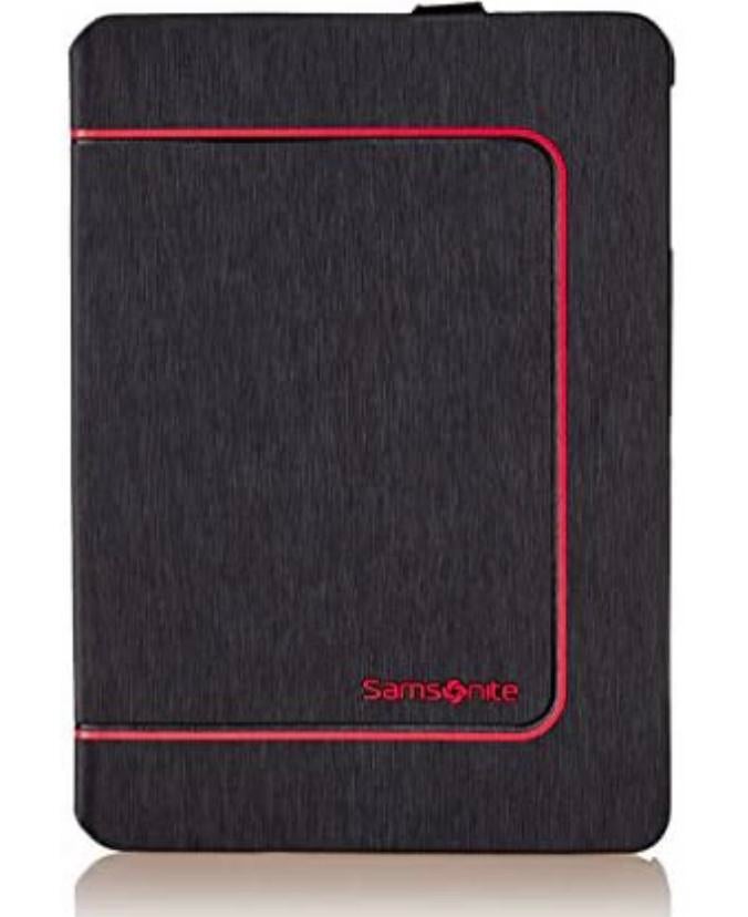 Samsonite Tablet Cover Galaxy Tab 4 Pro 10.1" Black / Red, Samsonite, Nieuw, Bescherming voor- en achterkant, Samsung Galaxy Tab 4 Pro 10,1"