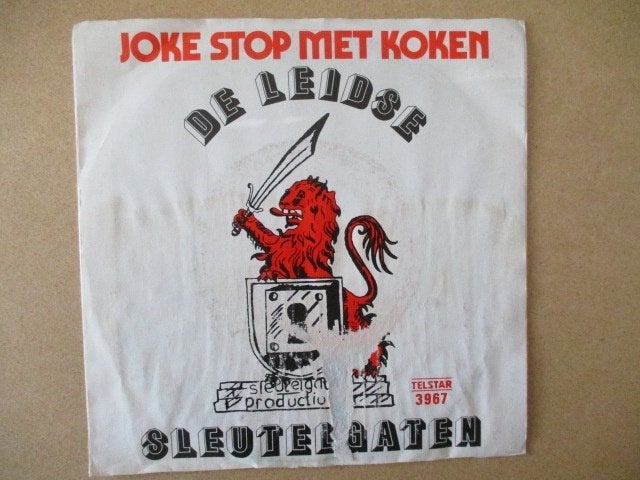 s0388 leidse sleutelgaten - joke stop met koken, Ophalen, Gebruikt, 7 inch, Overige genres