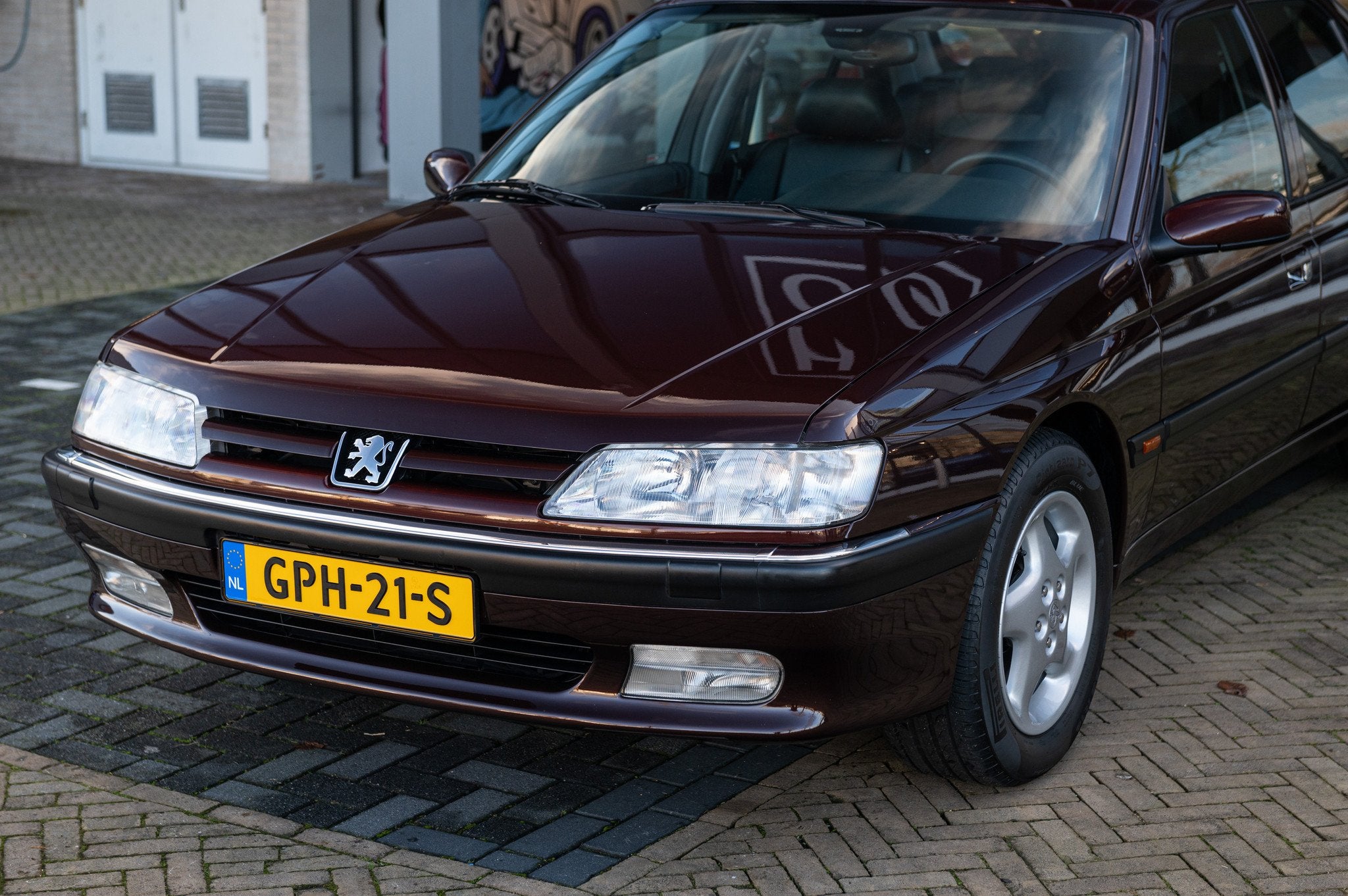 Peugeot 605 3.0-24V V6 SV (bj 1998), Lederen bekleding, Gebruikt, Leder, Handgeschakeld