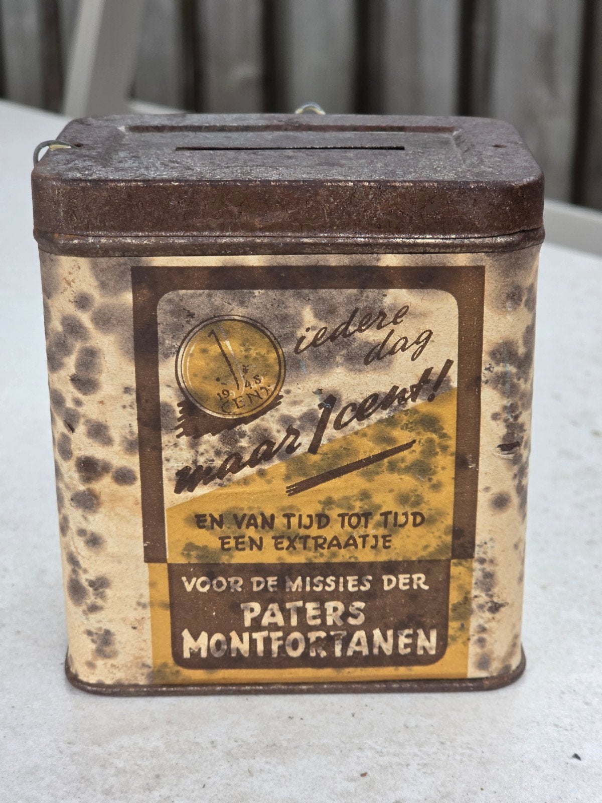 Missiebus Voor de Missies der Paters Montfortanen, Ophalen of Verzenden, Gebruikt, Overige
