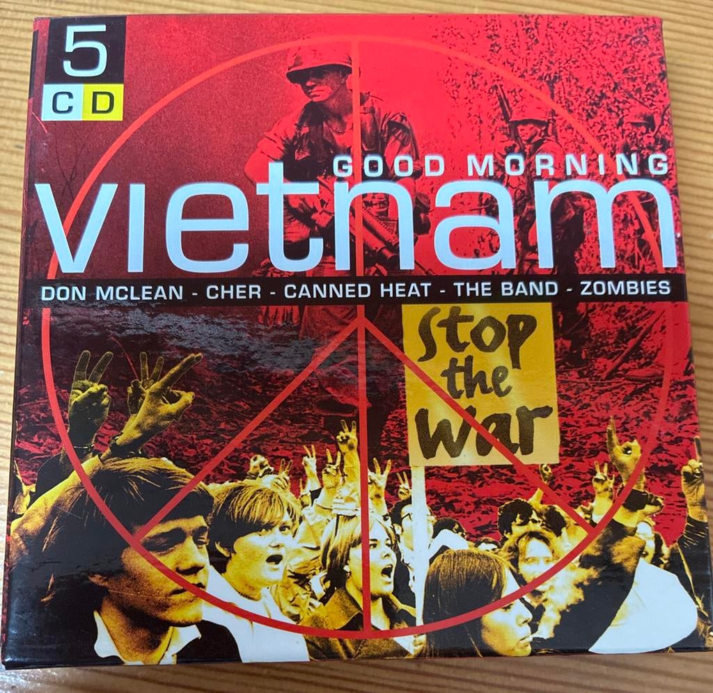 Good Morning Vietnam 5CD Boxset - Diverse Artiesten, Cd's en Dvd's, Ophalen of Verzenden, Boxset