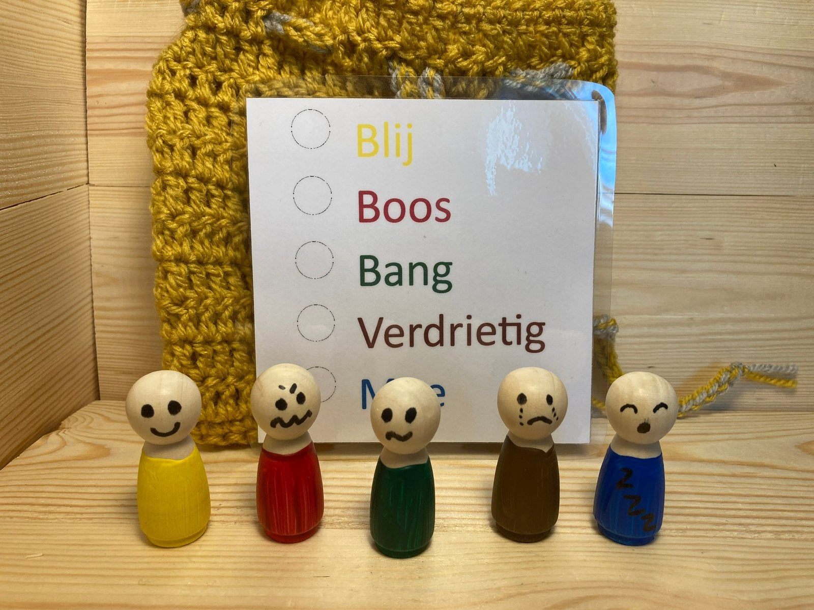 Enotie poppetjes nieuw handgemaakt, Ophalen of Verzenden, Nieuw