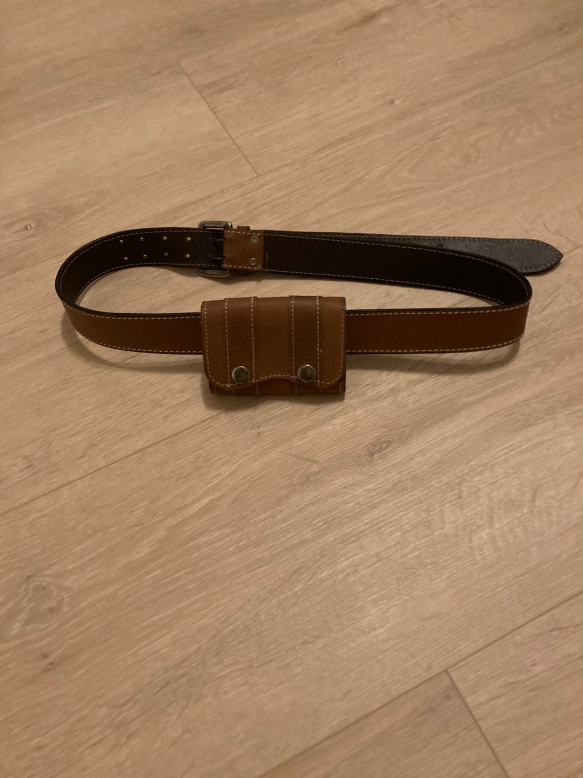 Riem met tasje., Ophalen of Verzenden, Zo goed als nieuw, Zwart, 80 tot 90 cm