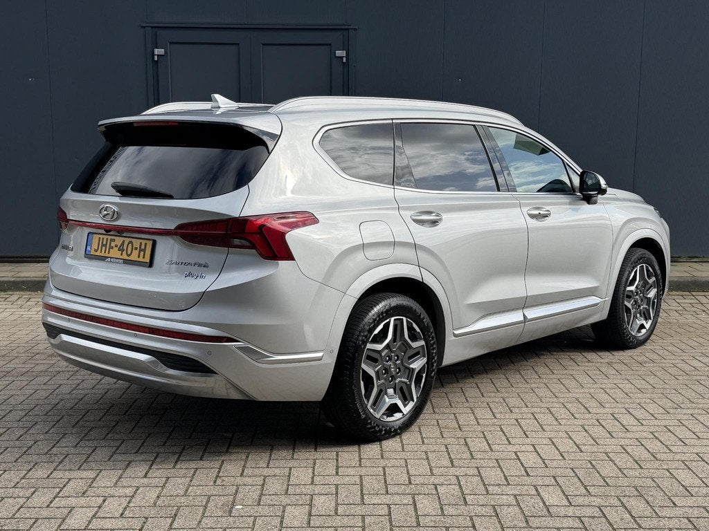 Hyundai Santa Fe 1.6 T-GDI PHEV Plug-in Premium Plus Sky Aut, Auto's, Hyundai, Automaat, Gebruikt, Euro 6, 4 cilinders