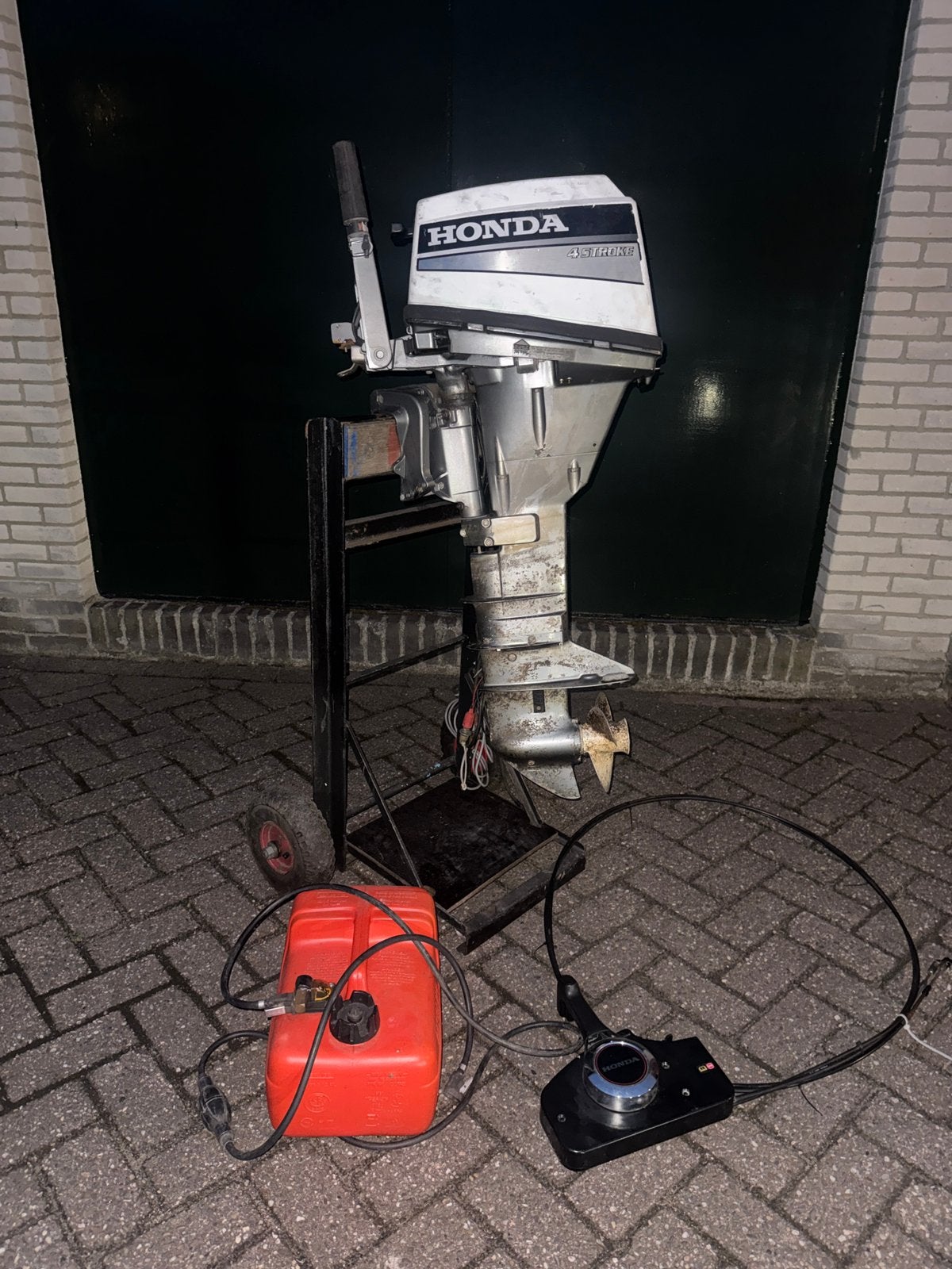 Honda 9,9 pk langstaart compleet 4T buitenboordmotor bok, Ophalen of Verzenden