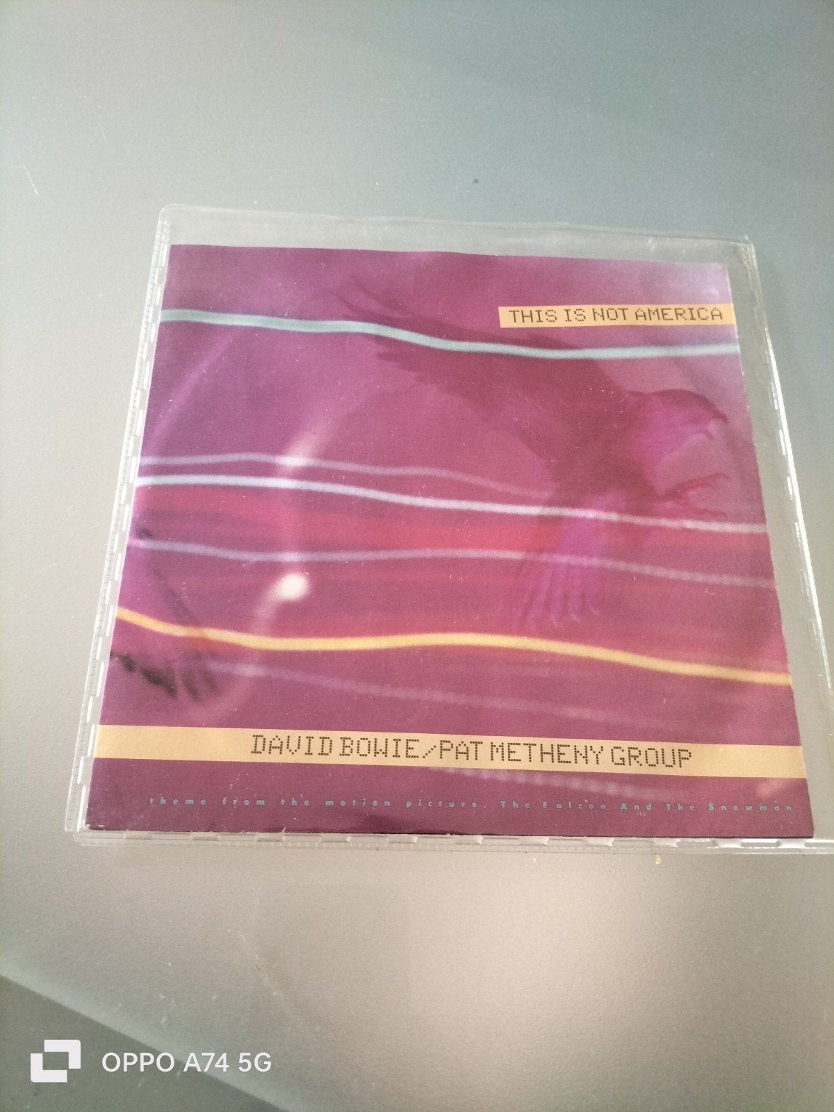 David Bowie / Pat Metheny Group - This Is Not America, Cd's en Dvd's, Vinyl Singles, Gebruikt, Filmmuziek en Soundtracks, Ophalen of Verzenden