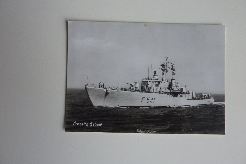 MARINA MILITARE Corvetta Umberto Grosso F 541, Ophalen of Verzenden, 1960 tot 1980, Ongelopen
