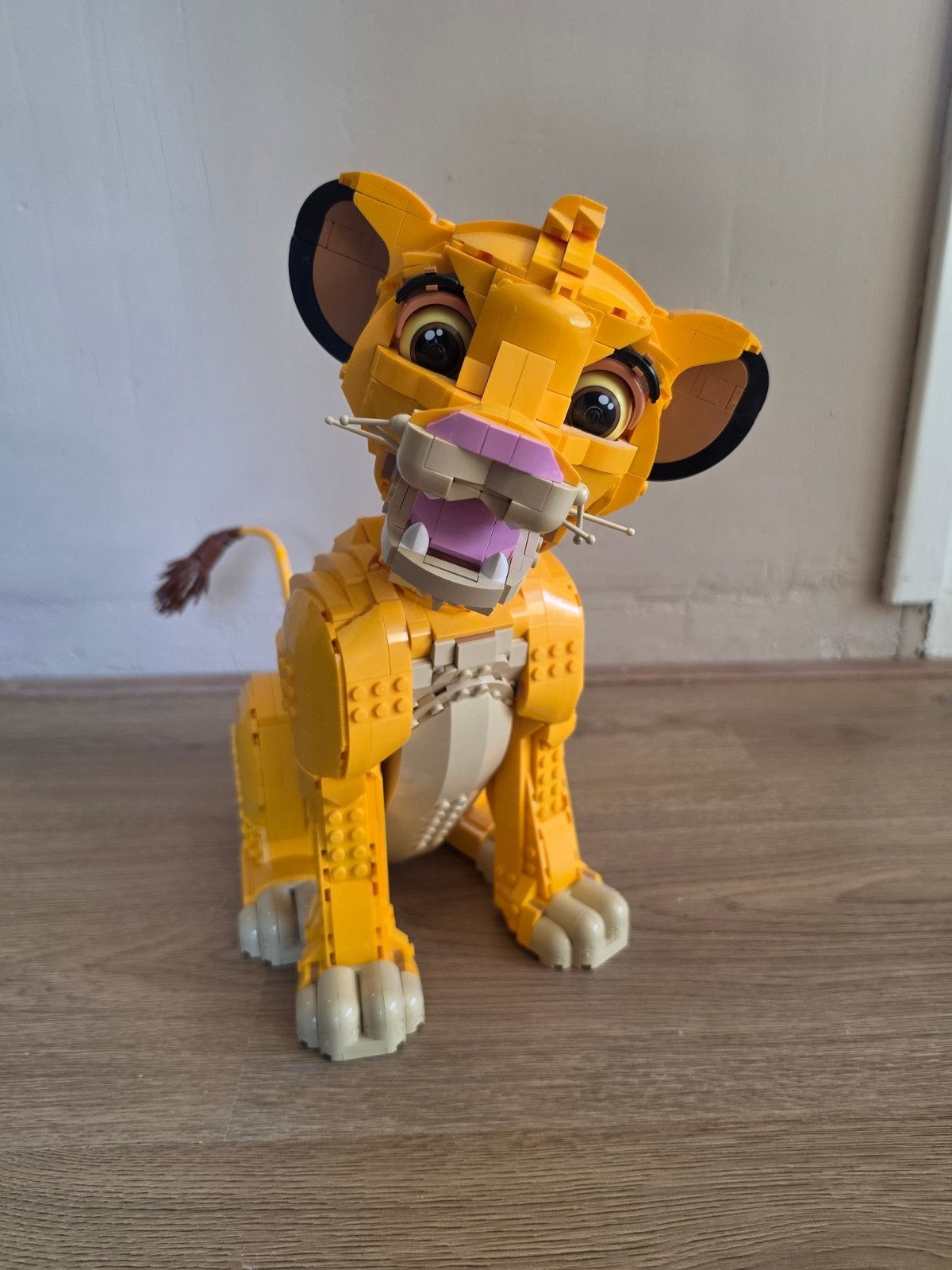 LEGO Disney De Leeuwenkoning Simba (43247), Ophalen, Lego, Compleet, Zo goed als nieuw
