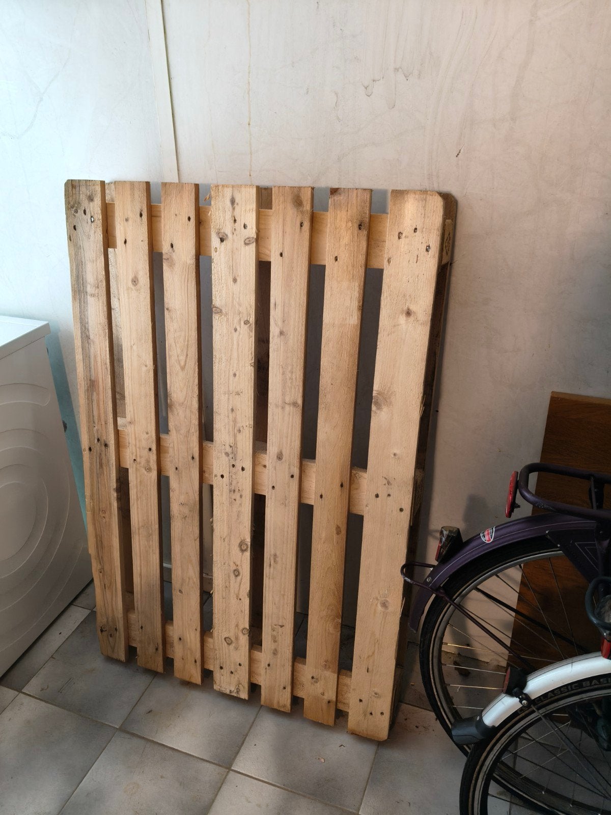 Pallet gratis op te halen, Ophalen of Verzenden, Hout, Minder dan 3 meter, 1 tot 2 meter