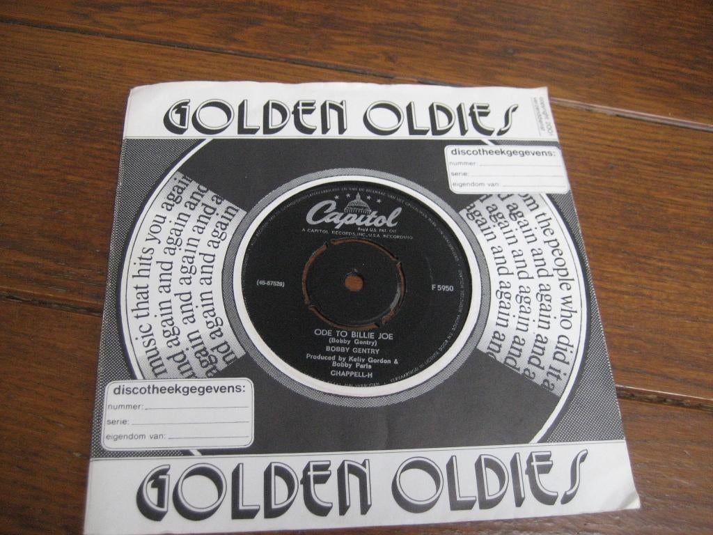 Ode to billy joe billy gentry 1967, Gebruikt, 7 inch, Single, Ophalen of Verzenden