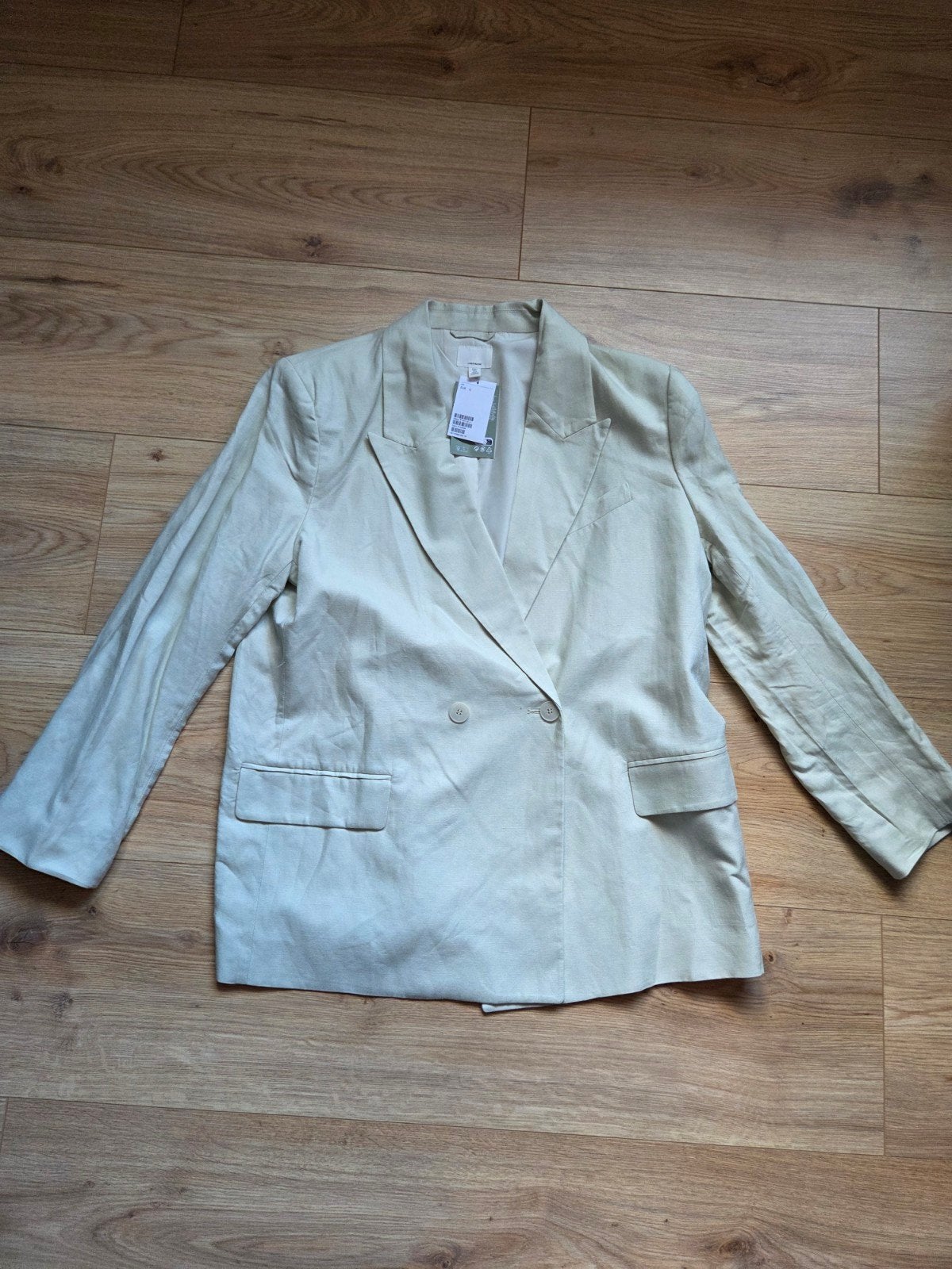 Blazer H&M, maat L. Nooit gedragen, H&M, Maat 42/44 (L), Nieuw, Ophalen of Verzenden