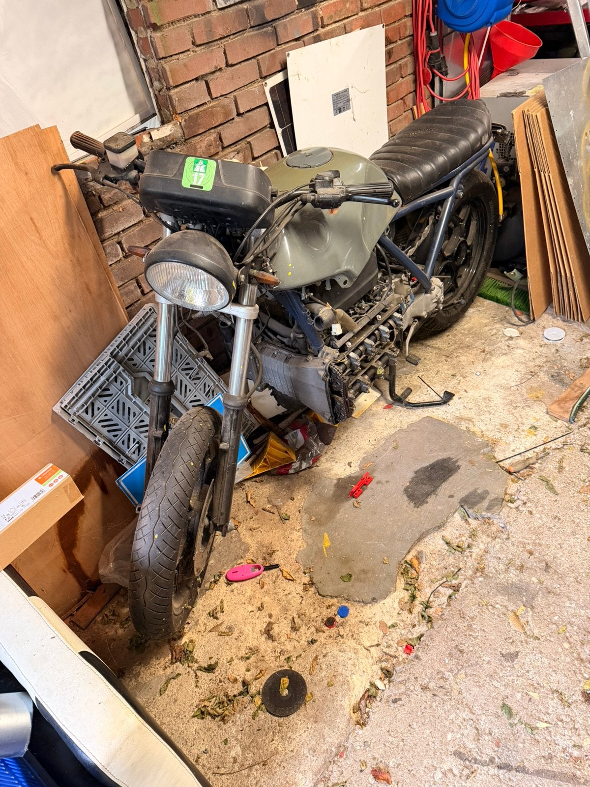 Gestrand BMW  K100 project onderdelen, Motoren, Ophalen of Verzenden
