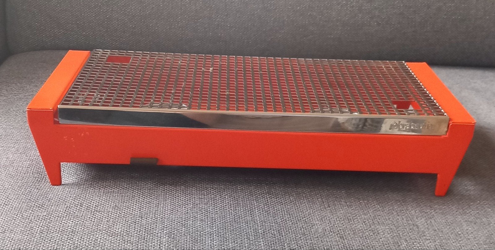 Vintage Retro '69 70 Brabantia Rechaud Warmhoudplaat Oranje, Ophalen of Verzenden, Huis en Inrichting