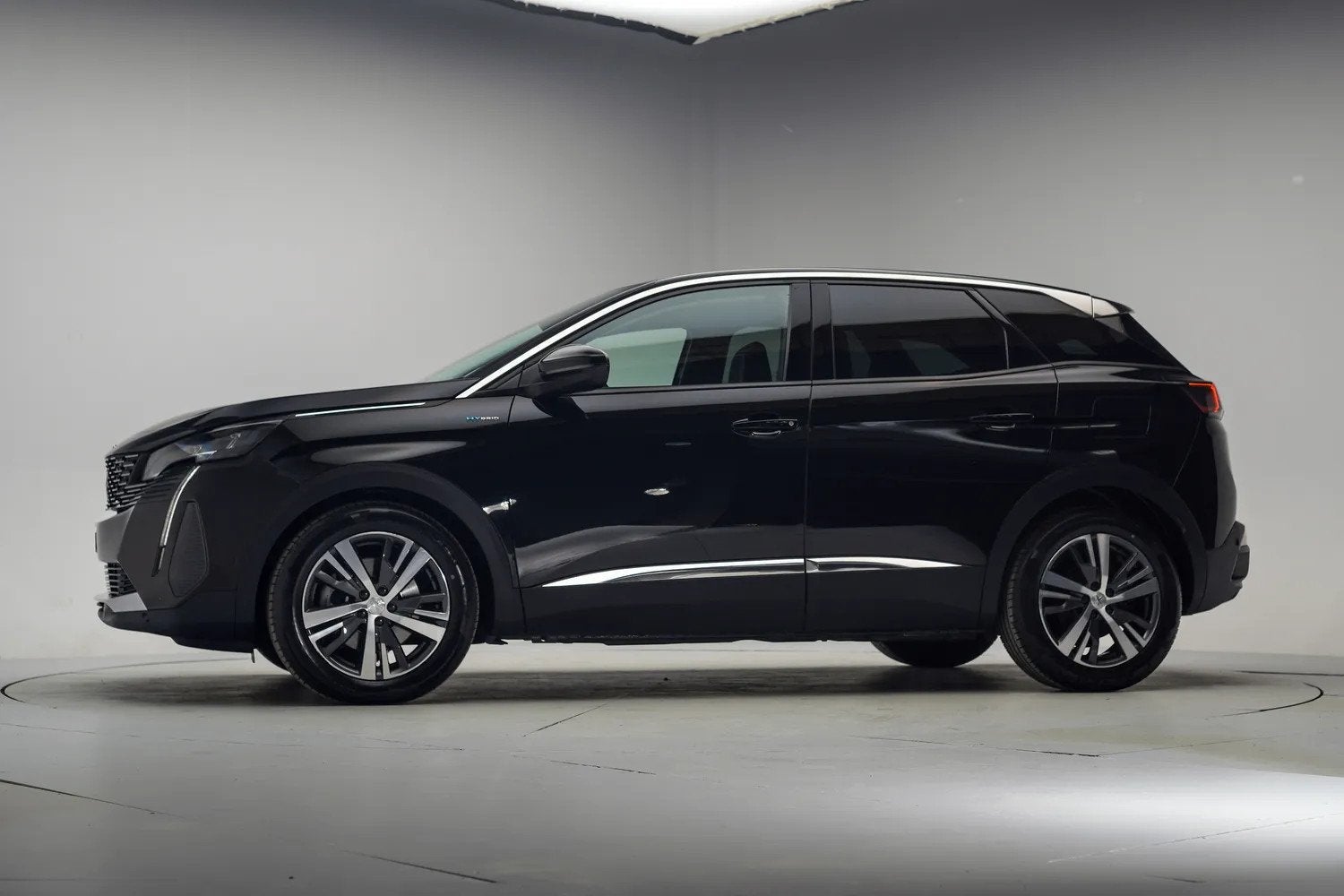 Peugeot 3008 1.6 HYbrid 225pk Allure Pack Business Aut. [ LE, Auto's, Automaat, 181 pk, Zwart, Bedrijf