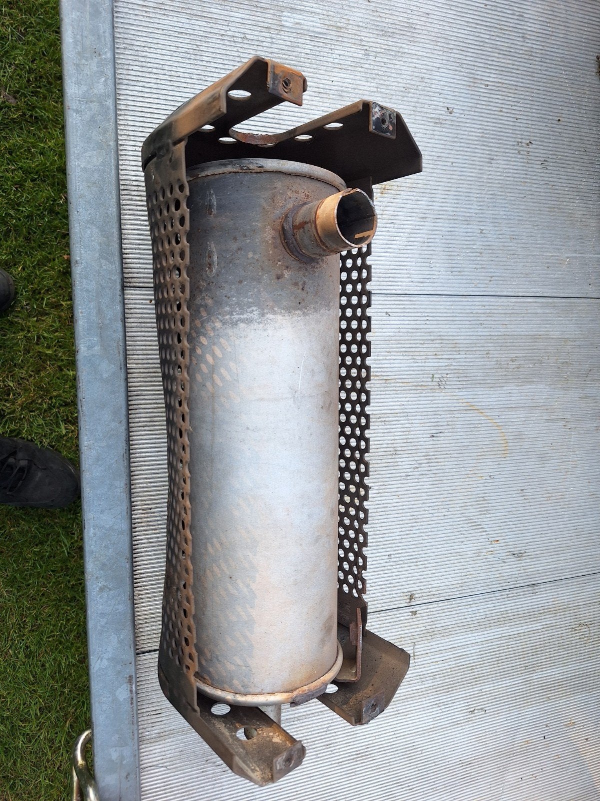 Uitlaat van een stiga villa type2, Ophalen, 50 cm of meer