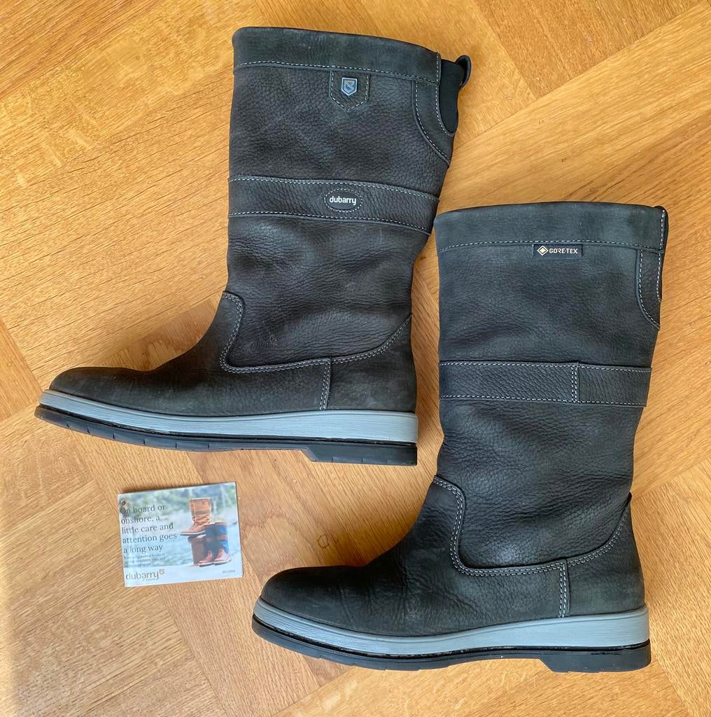 DUBARRY Ultima Ladies Sailing Boot (Black) size 39, Zwart, Overige typen, Ophalen of Verzenden, Gedragen