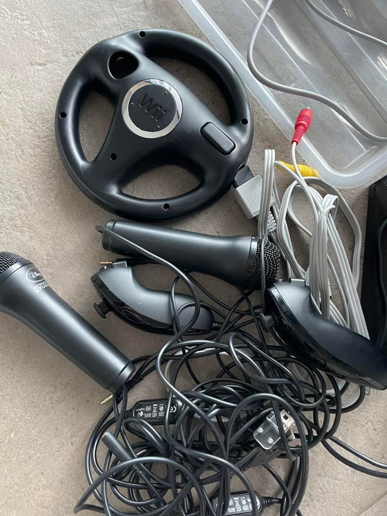 Wii spelconsole + spelletjes, Ophalen, Gebruikt