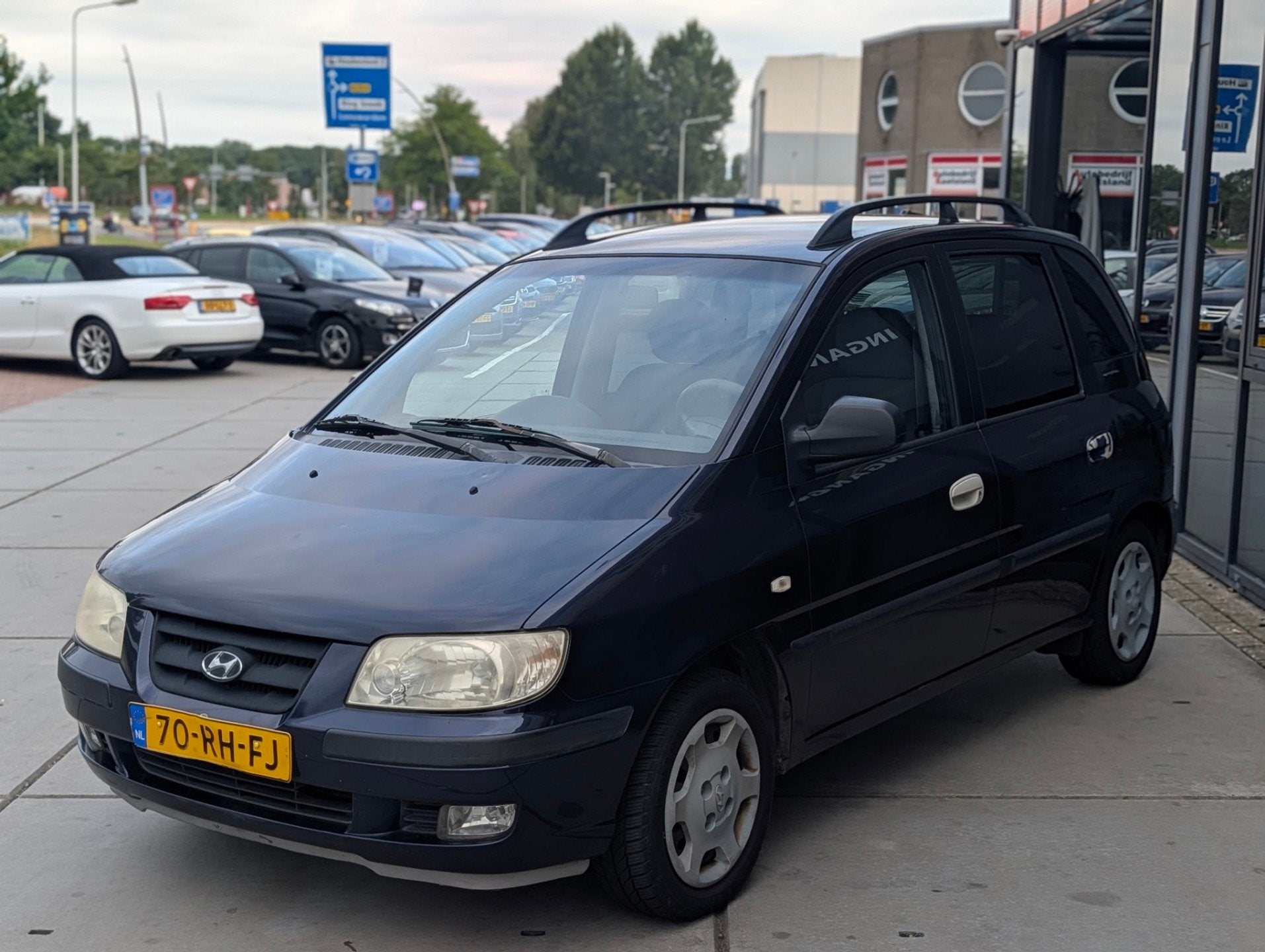 Hyundai Matrix 1.6i Active Cool - Airco- 187.000km !, Auto's, Hyundai, Voorwielaandrijving, Matrix, Stof, Gebruikt