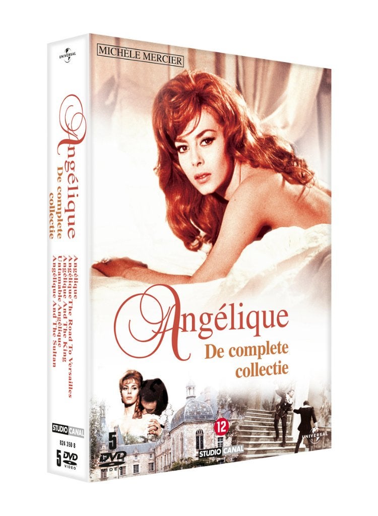 Angelique compleet - 5 films - box set 5 disc - 1964, 1960 tot 1980, Verzenden, Nederlands, Drama