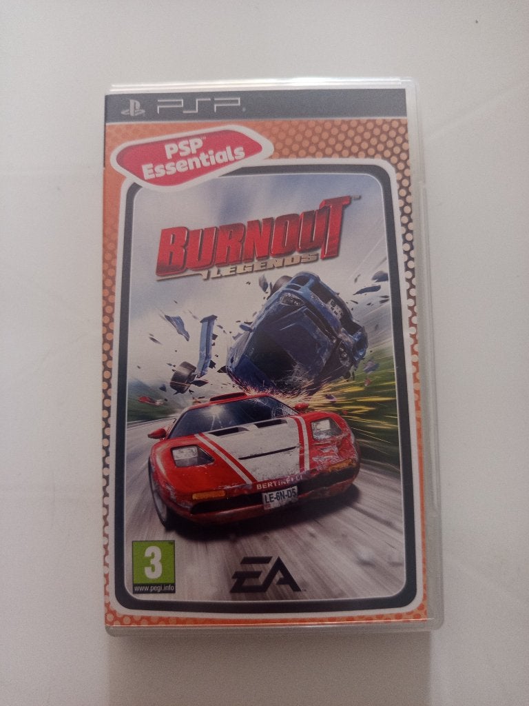 Burnout Legends psp, Spelcomputers en Games, Games | Sony PlayStation Portable, Verzenden, 1 speler, Racen en Vliegen, Zo goed als nieuw