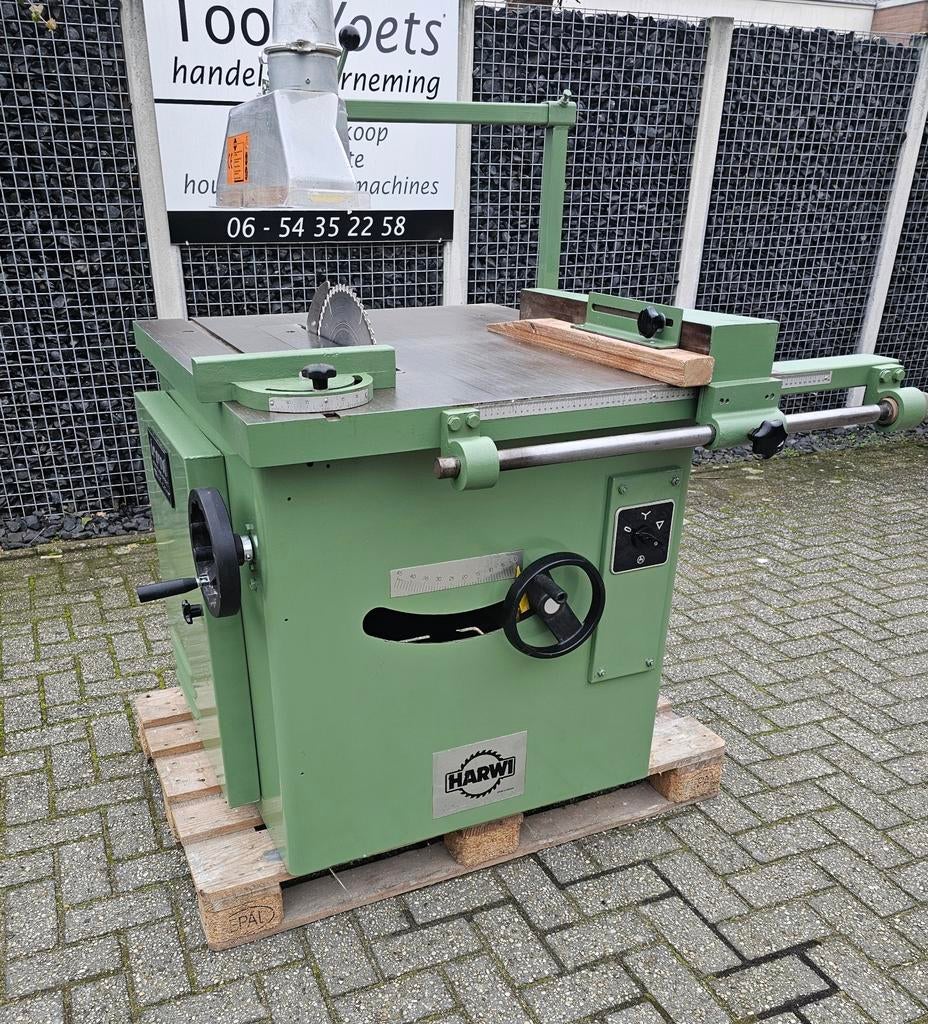 Harwi Cirkelzaag  / Schulpzaag Schuininstelbaar, Doe-het-zelf en Verbouw, Ophalen, Gebruikt, Cirkelzaag, 70 mm of meer