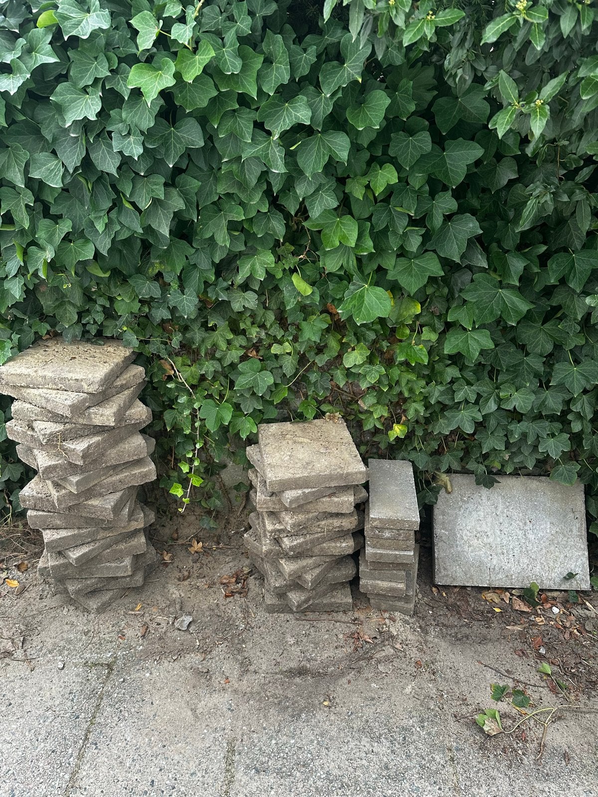 Stoeptegels Gratis af te halen, Tuin en Terras, Ophalen, Gebruikt, Minder dan 5 m², Beton