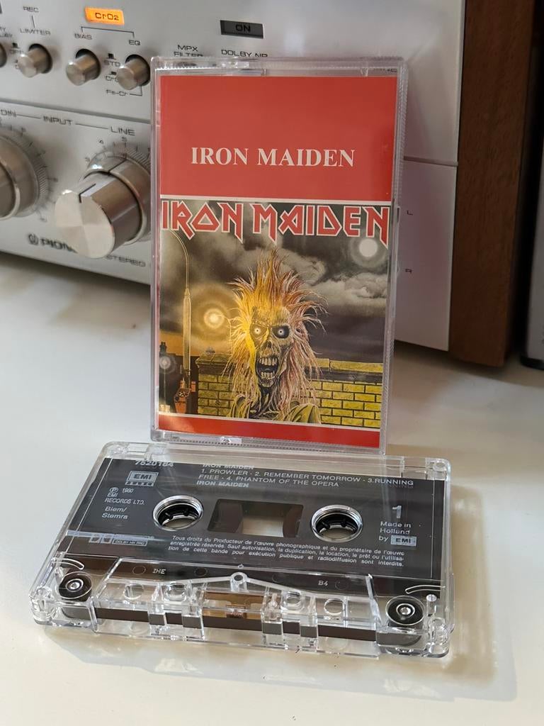 Iron Maiden - Iron Maiden, Ophalen of Verzenden, Zo goed als nieuw, 1 bandje
