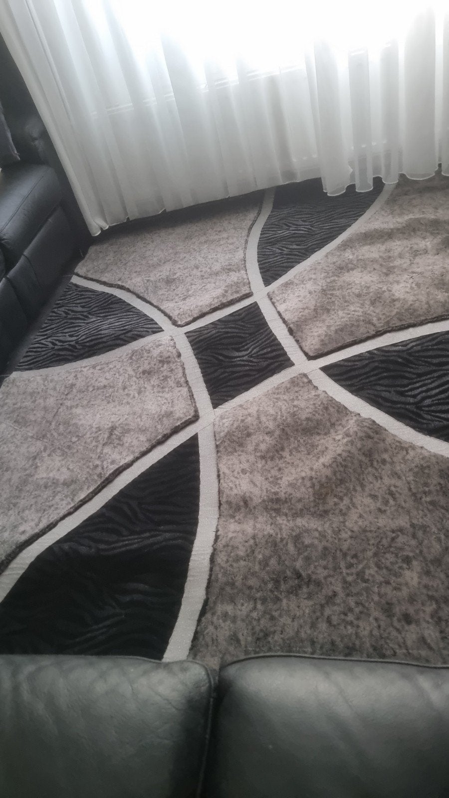 Nieuw Grijs Vloerkleed 160x230 cm, Ophalen