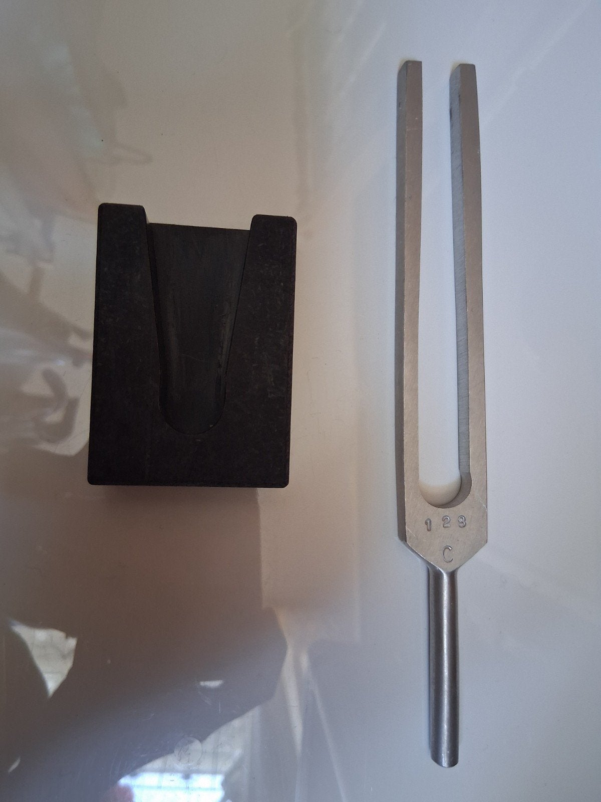 pedicure spullen ~ stemvork met stemspanner, Ophalen of Verzenden, Gebruikt