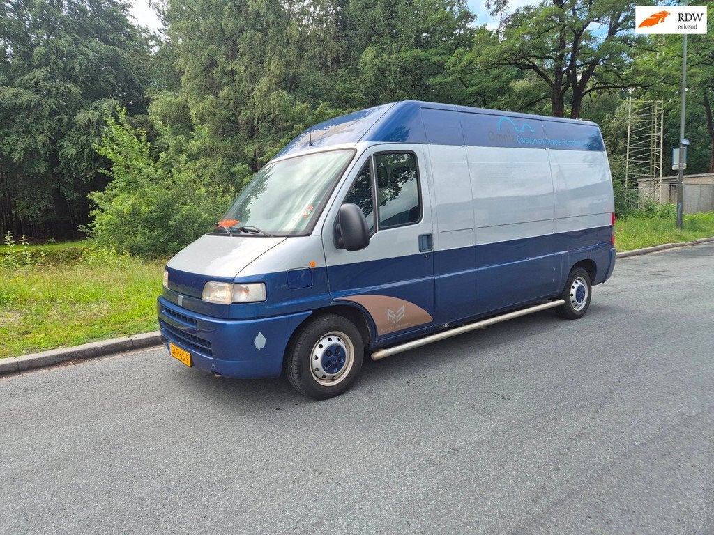 Fiat DUCATO MAXI 2.8D 114000KM CAMPER LANG HOOG, Caravans en Kamperen, Campers, Bedrijf, Diesel, Fiat