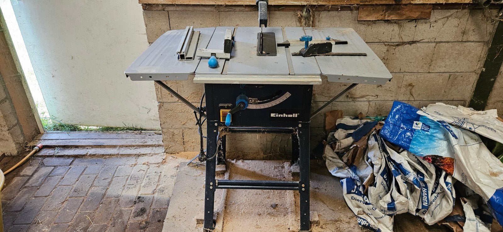 Einhell zaagtafel, Ophalen, Elektrisch, Bovenfrees