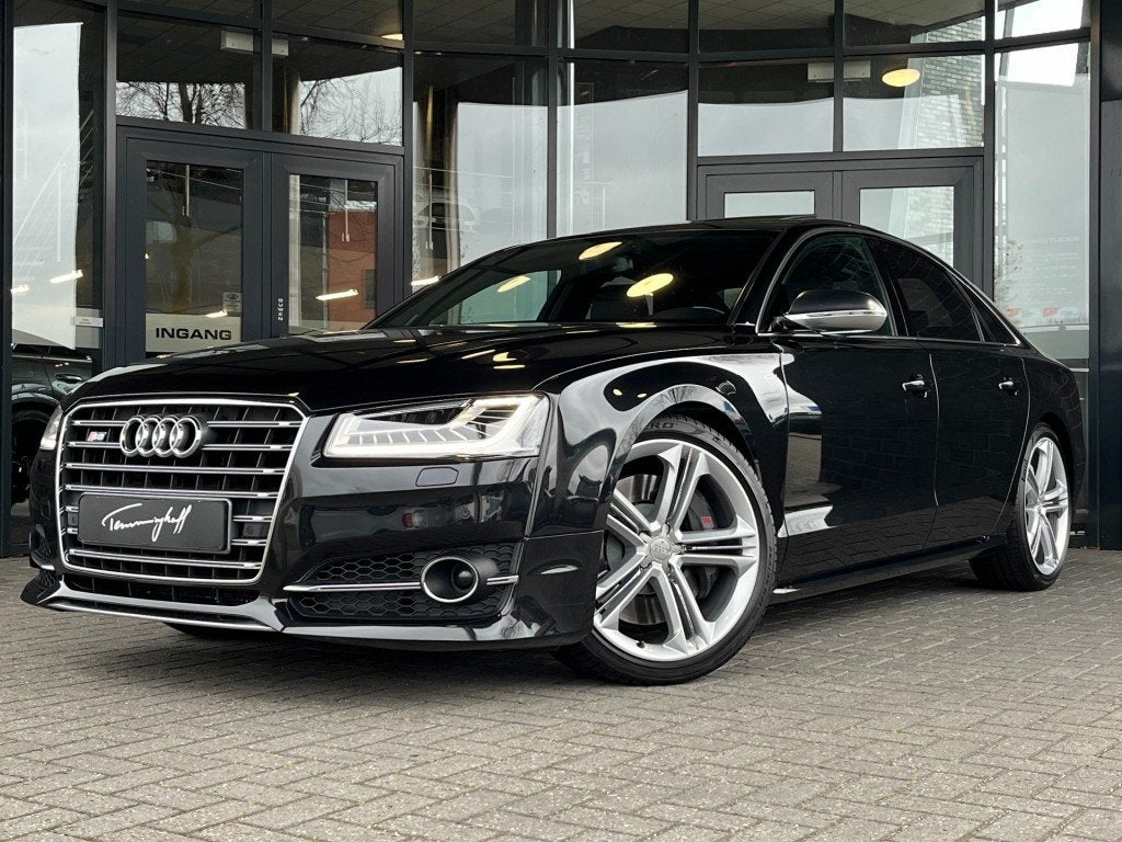 Audi S8 4.0 TFSI S8 Q. PL+ - SCH./KANT.DAK - BOSE - VOLL. HI, Auto's, Automaat, Gebruikt, Vierwielaandrijving, 1965 kg