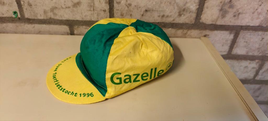 Vintage Gazelle Koerspetje – Vael Ouwe Toerfietstocht 1996, Ophalen of Verzenden, 58 of 59 cm (L, 7¼ of ⅜ inch), Gazelle, Pet