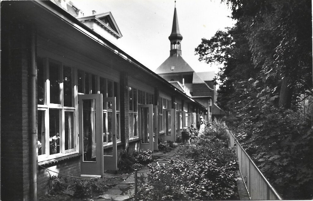 Amsterdam-11-Overtoom 283-A.Dam West-Achtkant Paviljoen, Ophalen of Verzenden, 1940 tot 1960, Gelopen, Noord-Holland