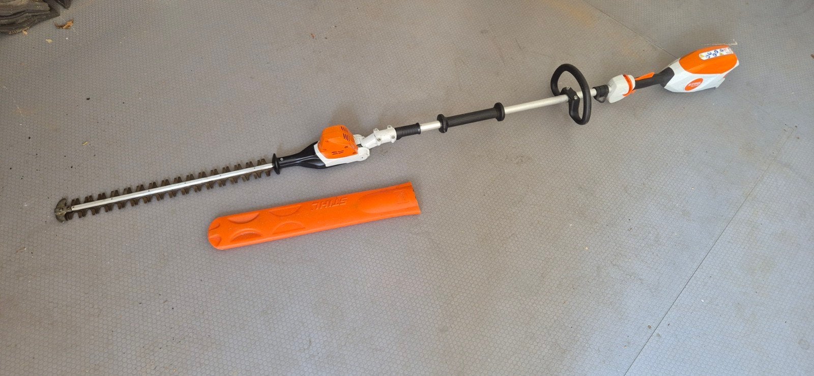 Stihl HLA 66 Accu Heggenschaar/hoogsnoeier, Tuin en Terras, Ophalen, Zo goed als nieuw, Accu, Stihl