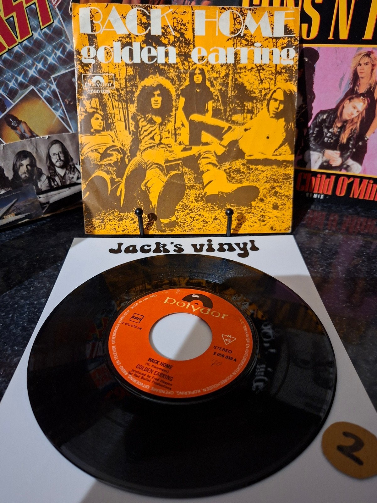 Golden Earring - Back Home (Vinyl Single) 1970, Gebruikt, 7 inch, Ophalen of Verzenden, Fotohoes
