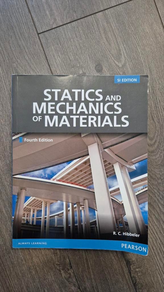 Statics and Mechanics of Materials - R. C. Hibbeler, Ophalen of Verzenden