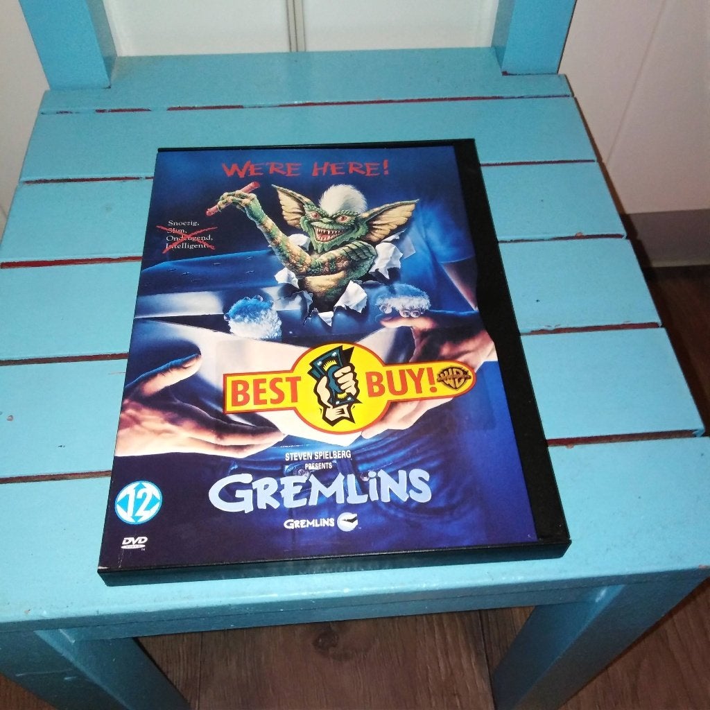 Gremlins Steven Spielberg dvd, Ophalen, Gebruikt, 1980 tot 2000, Actie en Avontuur