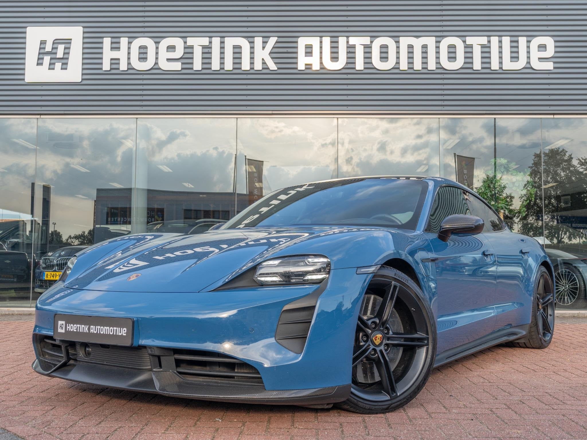 Porsche Taycan Turbo S 93 kWh | Keramisch | Eerste eigenaar, Auto's, Automaat, Zwart, 93 kWh, Origineel Nederlands