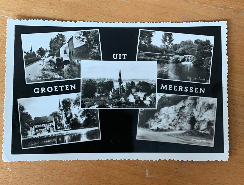 Ansichtkaart groeten uit Meerssen, Ophalen of Verzenden