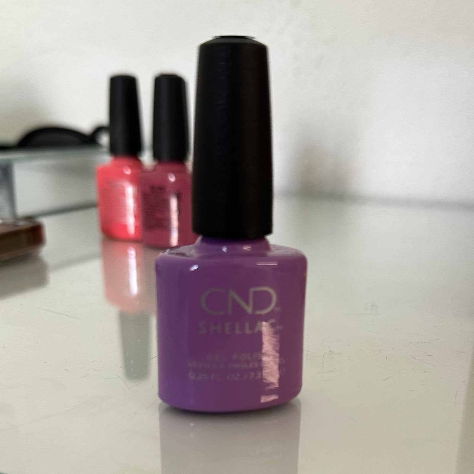CND SHELLAC lilac loning, Ophalen of Verzenden, Zo goed als nieuw, Handen en Nagels