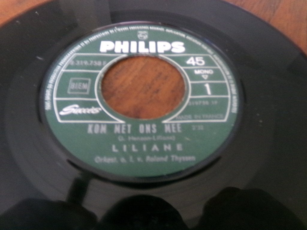 Liliane – Kom Met Ons Mee / Ik Hou Niet Meer Van Jou - 1965, Ophalen of Verzenden, Gebruikt, Nederlandstalig