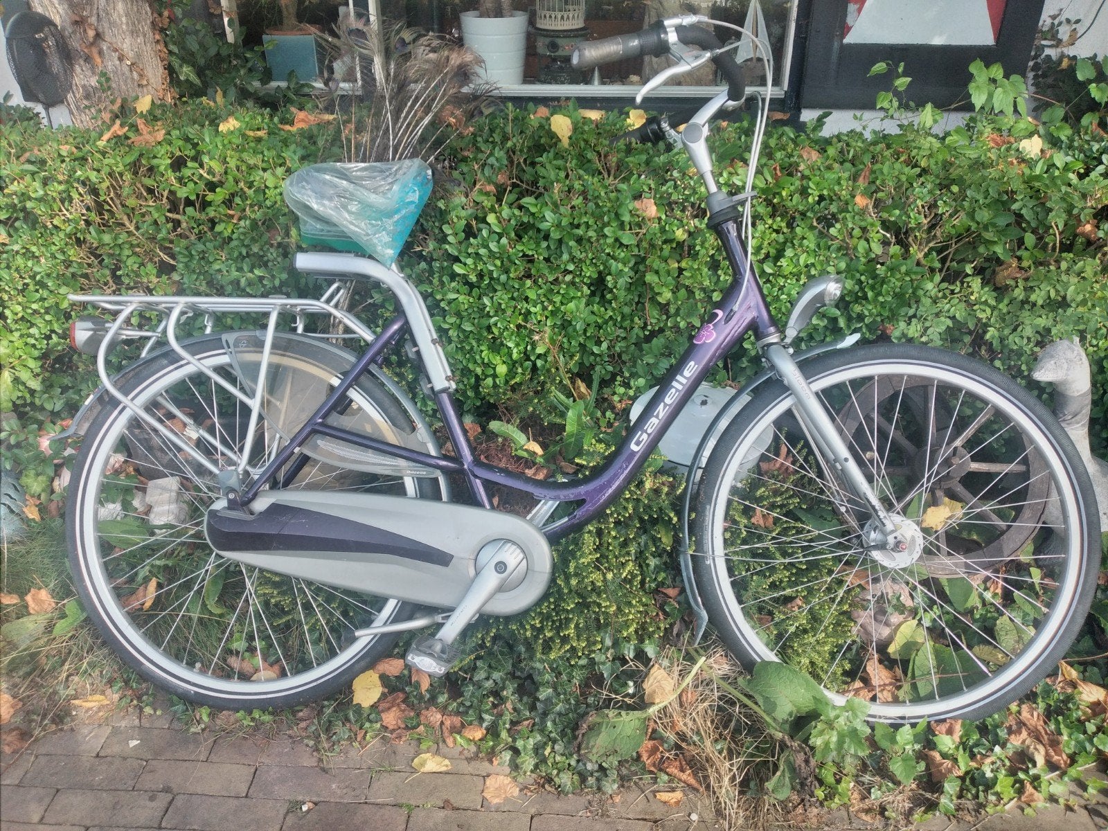 Gazelle damesfiets - Geen accu/lader, versnellingen nakijken, Fietsen en Brommers, Ophalen, Gebruikt, Gazelle, Versnellingen