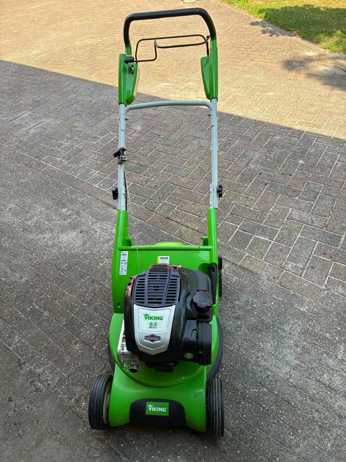 Prima grasmaaier, Ophalen, Cirkelmaaier, Zo goed als nieuw, Opvangbak